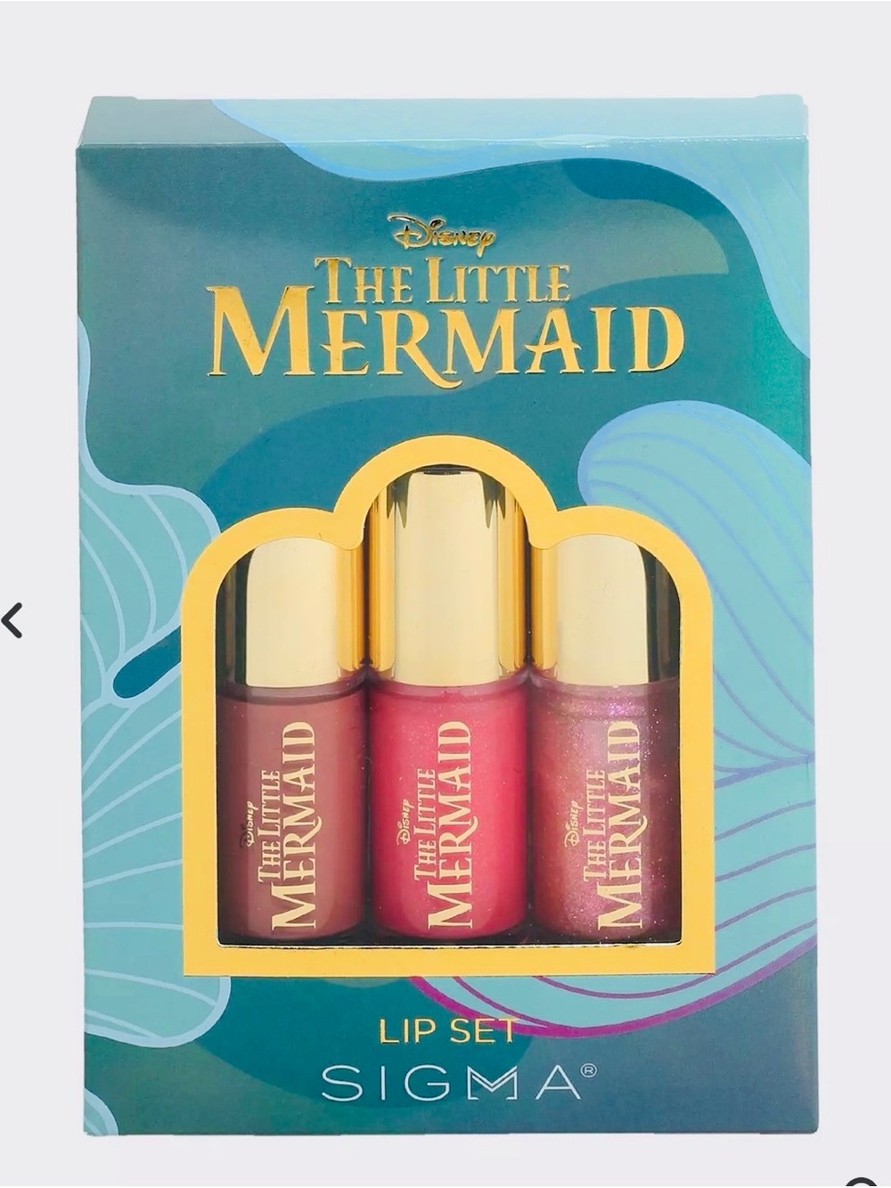 *Limited Edition* Sigma- Disney The Little Mermaid Lip Trio
